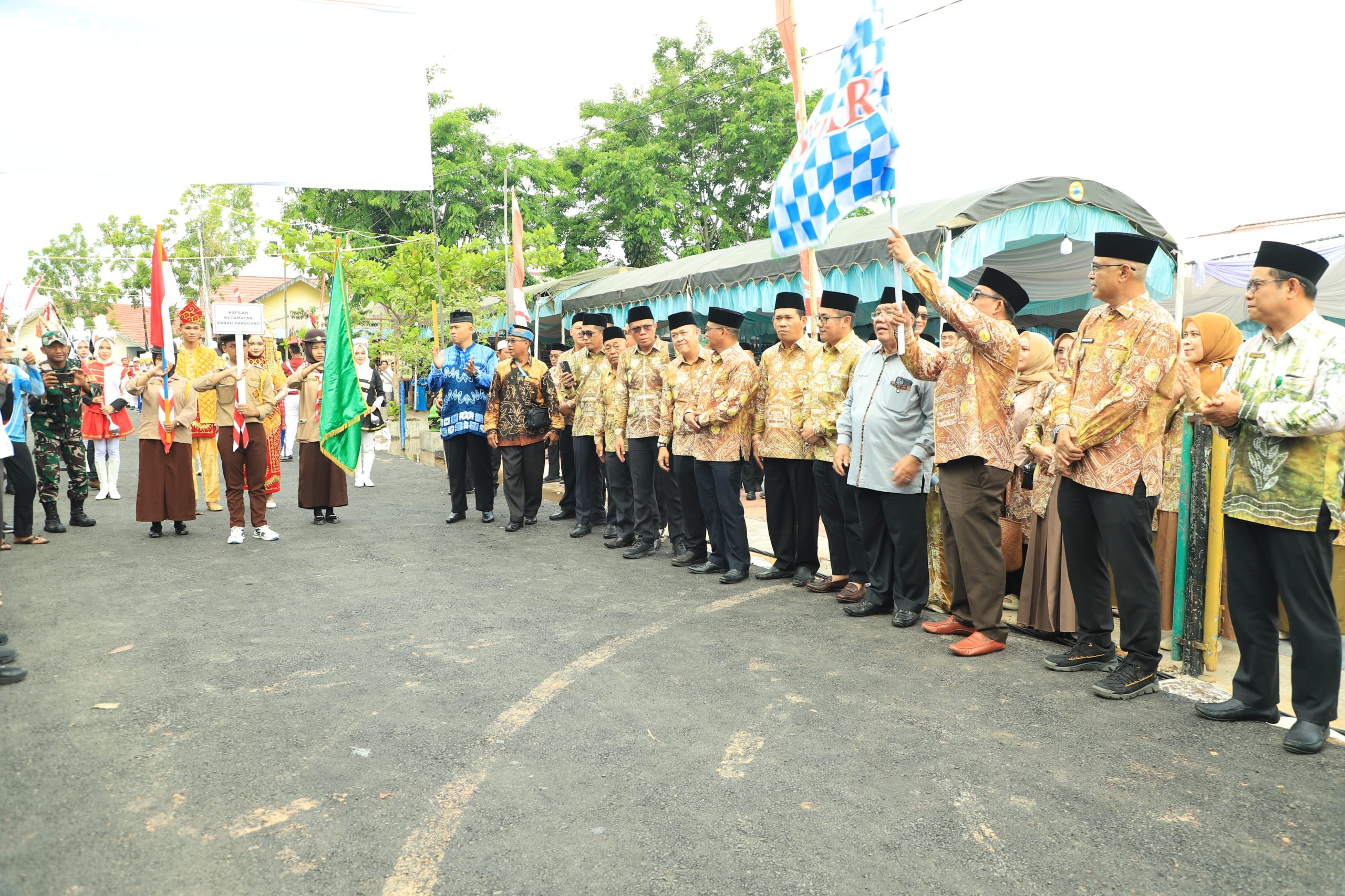 Pawai Ta’aruf MTQ HSU ke-51 Jadi Simbol Ukhuwah dan Syiar Islam