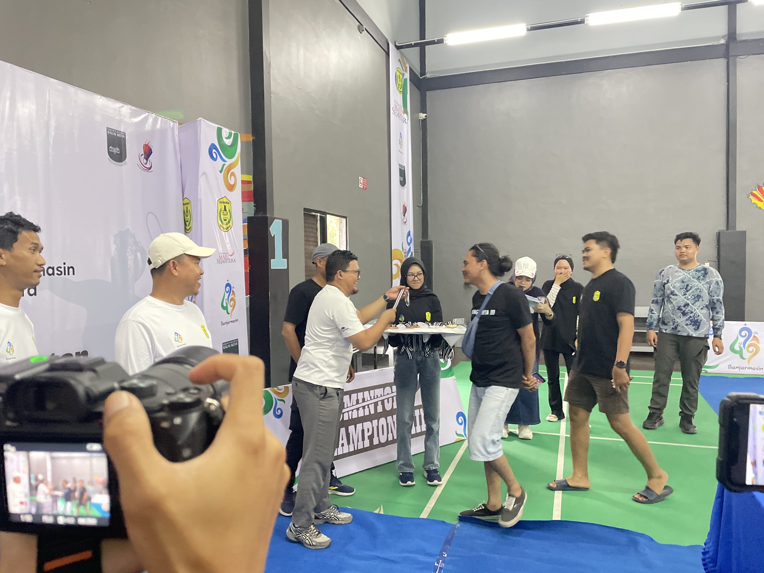 Badminton Championship Antar Wartawan 2025 Resmi Ditutup, Desk Pemprov Kalsel Raih Juara