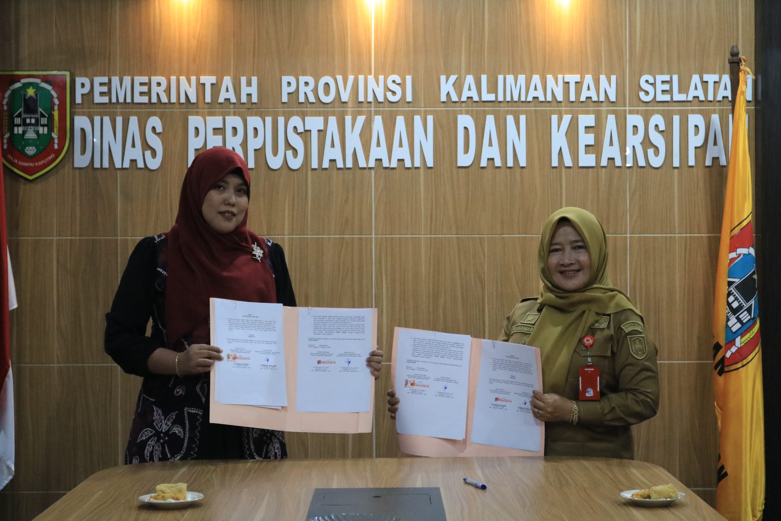 STIE Pancasetia dan Dispersip Kalsel Teken MoU Perkuat Literasi dan Pendidikan