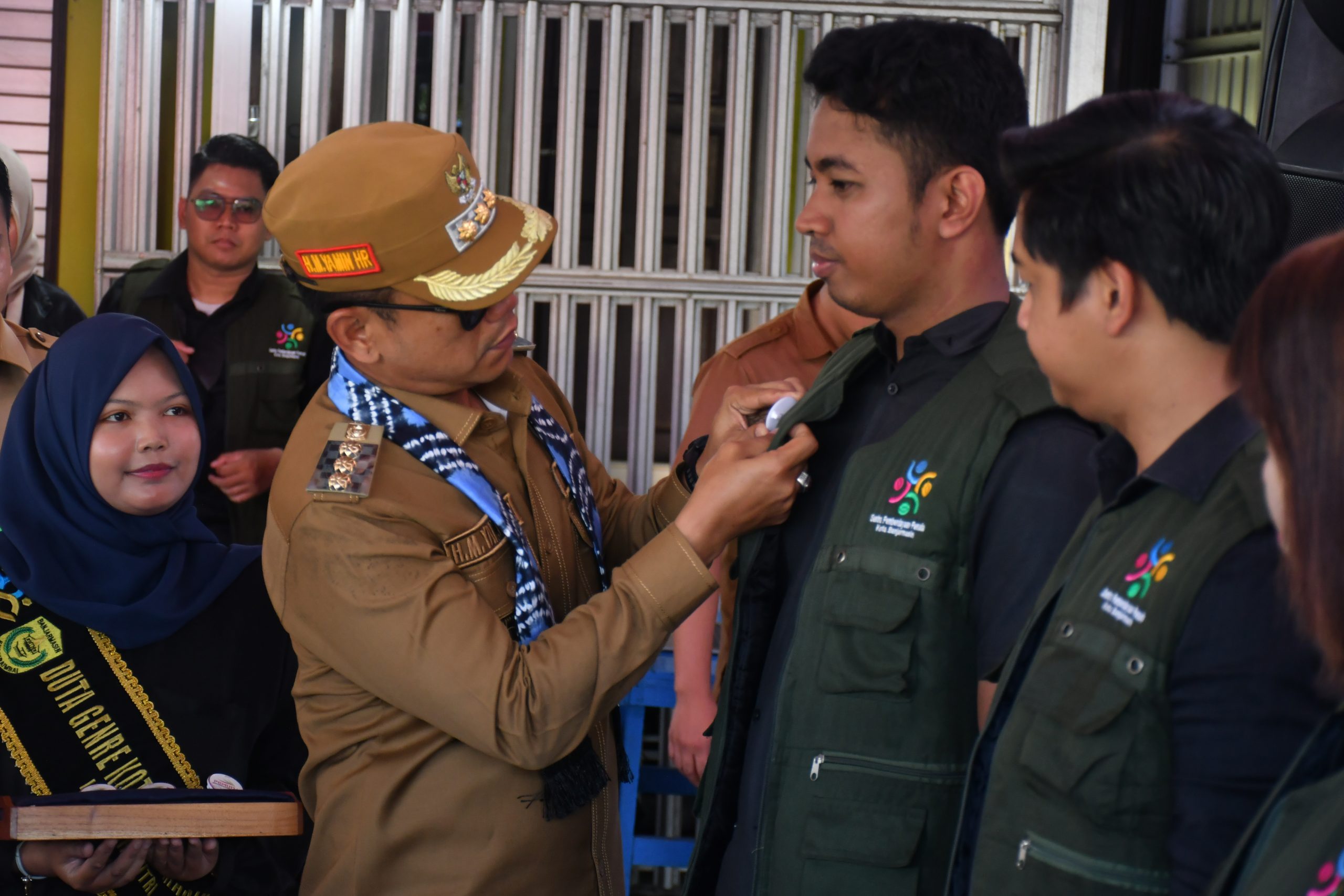 Wali Kota Banjarmasin Canangkan Kampung Pemuda dan Launching Sepada di Kelayan