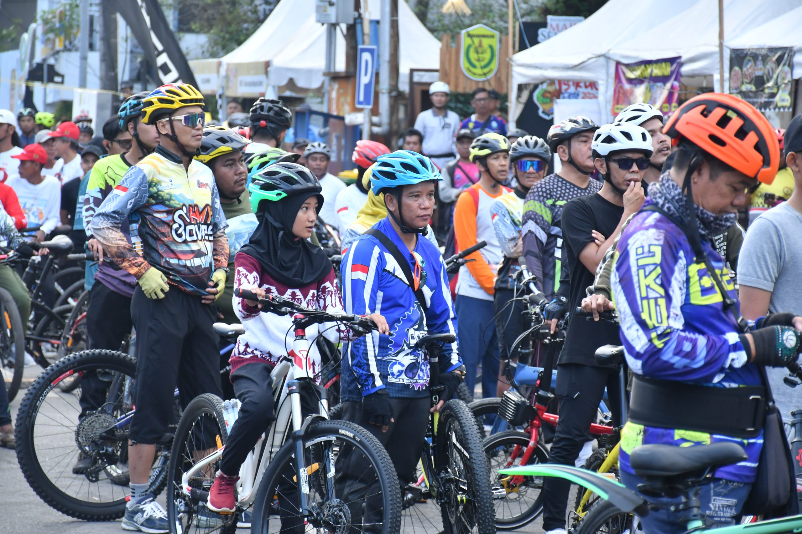 Gowes Bareng Wali Kota Meriahkan Hari Jadi ke-499 Banjarmasin