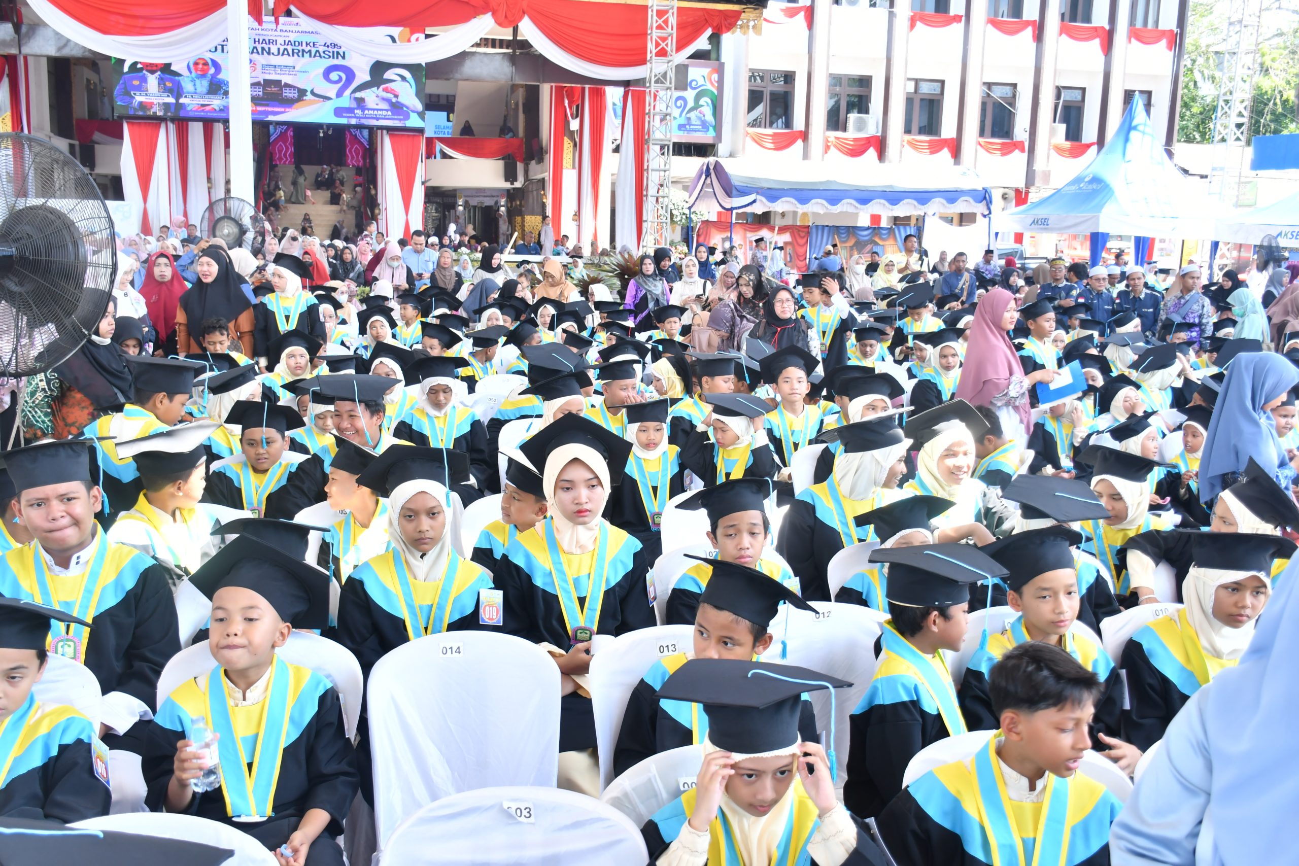814 Santri Kota Banjarmasin Ikuti Wisuda Akbar ke-37 BKPRMI