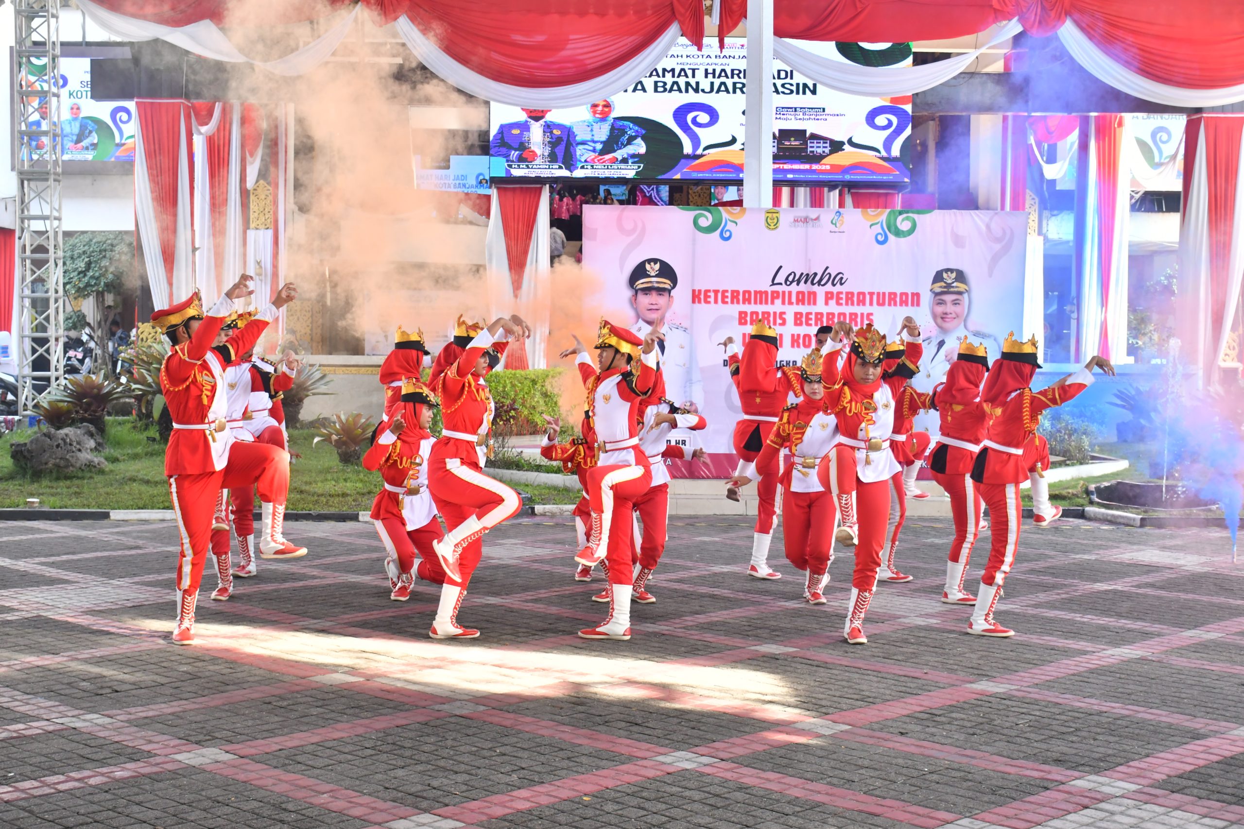 Wali Kota Cup LKPBB 2025, Ajang Bentuk Karakter dan Disiplin Pelajar Banjarmasin