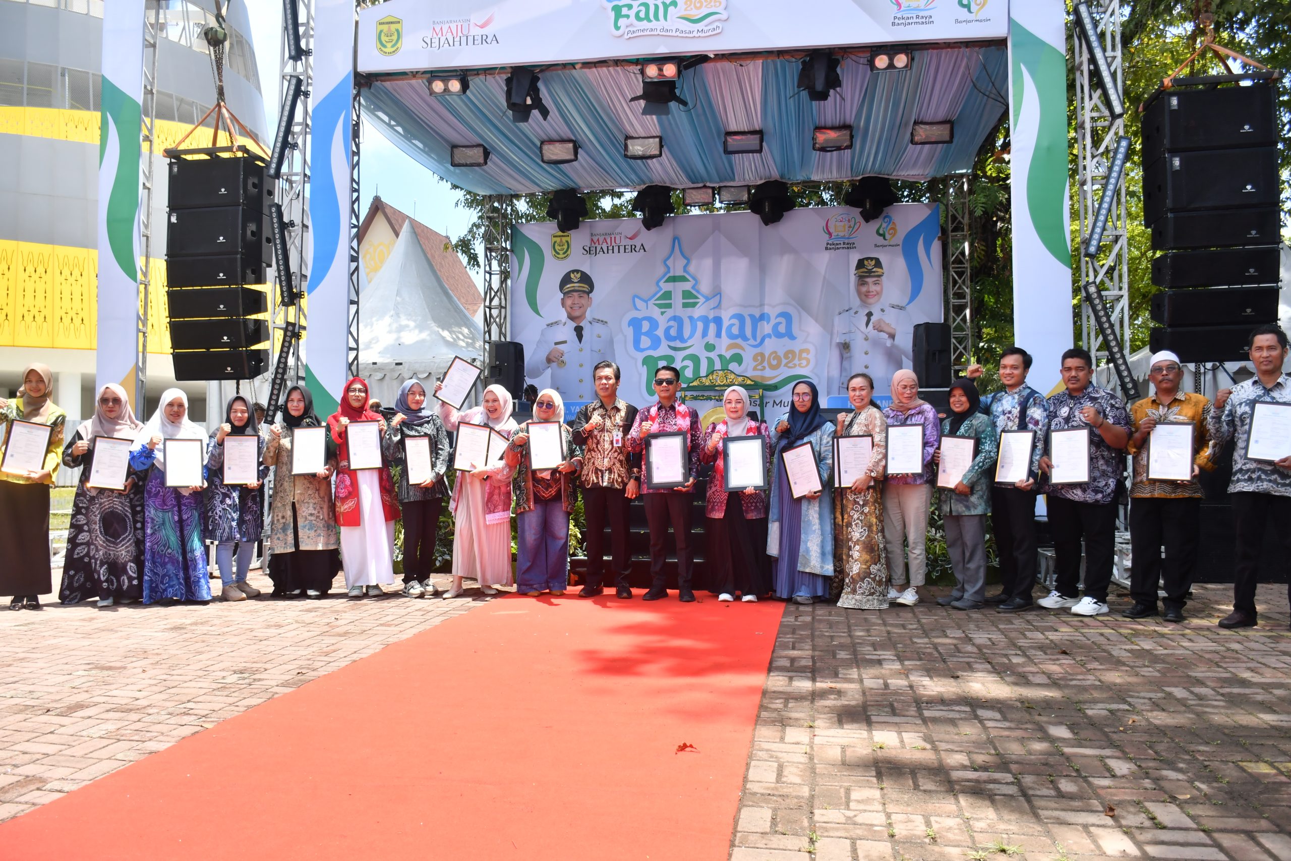 Bamara Fair 2025 Resmi Dibuka, 130 UMKM Banjarmasin Tampilkan Produk Unggulan