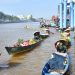 Meriahkan Hari Jadi ke-499, Pemko Banjarmasin Gelar Lomba Kayak di Sungai Martapura