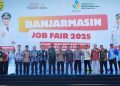 Job Fair 2025 Banjarmasin Ditutup, Ratusan Pencari Kerja Diharapkan Terserap Dunia Usaha
