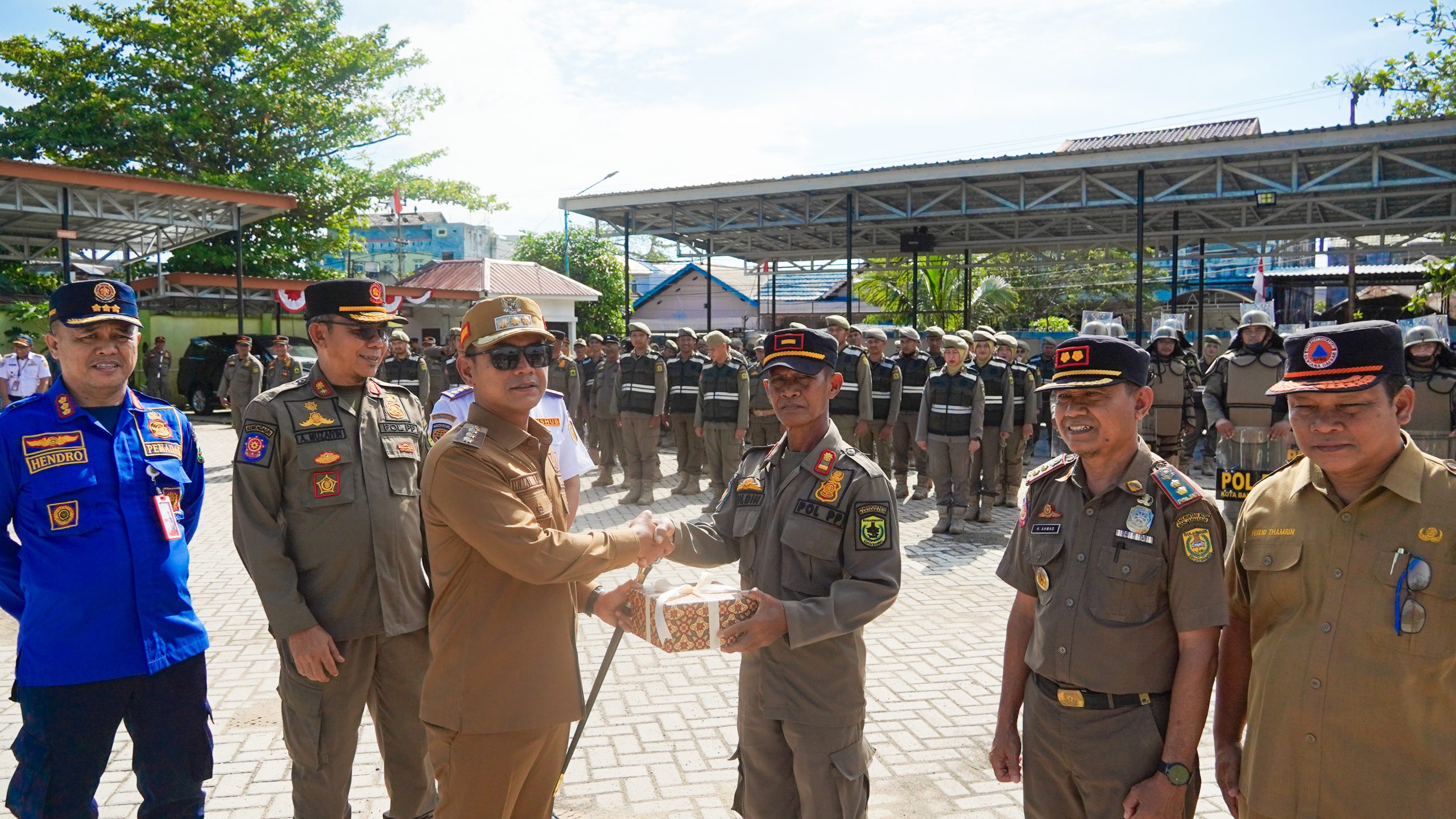Wali Kota Banjarmasin Pimpin Apel Kesiapsiagaan Jelang Aksi Unjuk Rasa di DPRD Kalsel