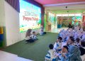 TK Barurrahmah Ajak 50 Siswa Wisata Literasi ke Perpustakaan Anak Palnam