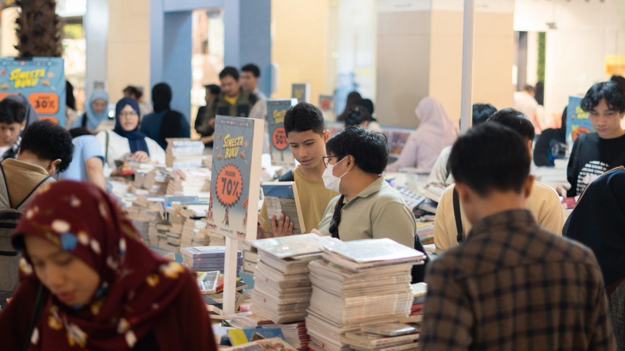 Gramedia Gelar Semesta Buku 2025, Perkuat Budaya Literasi Lewat “Nusantara Membaca”