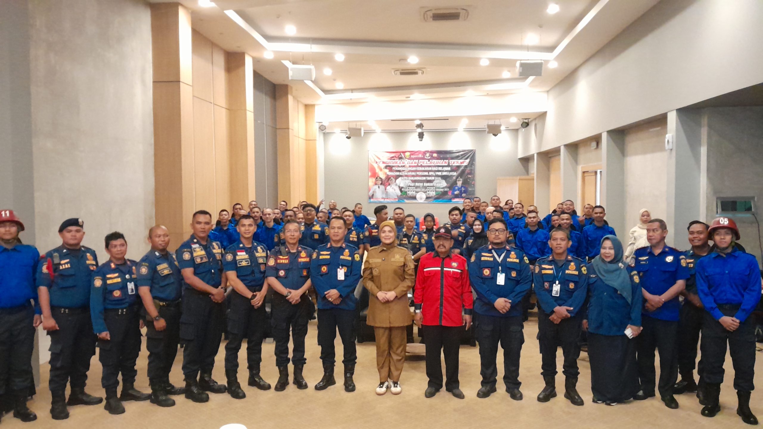 Wakil Wali Kota Banjarmasin Tekankan Pentingnya Pencegahan dan Kompetensi Relawan Kebakaran