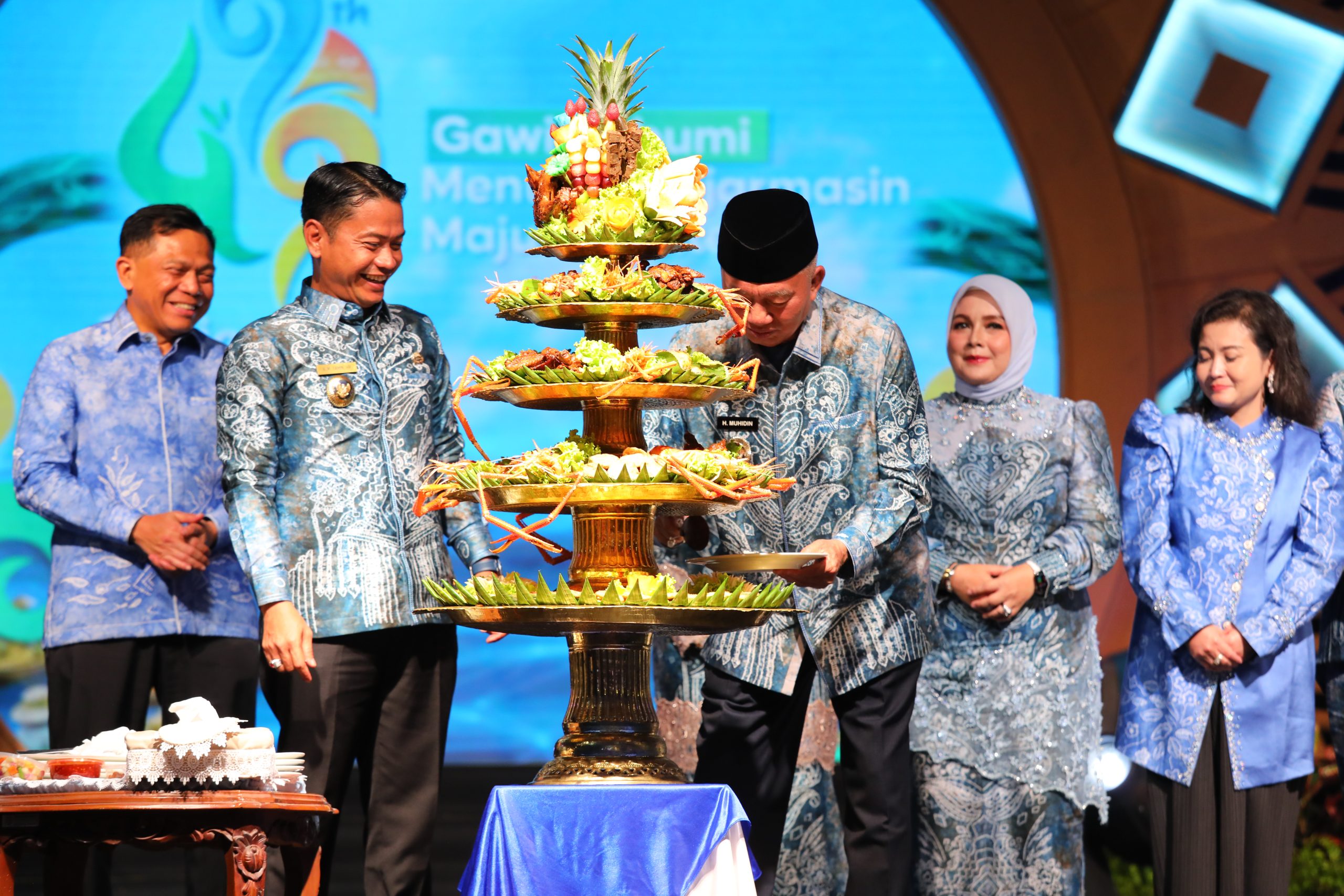 Semangat Gawi Sabumi Warnai Peringatan 499 Tahun Banjarmasin Menuju Kota Maju dan Sejahtera