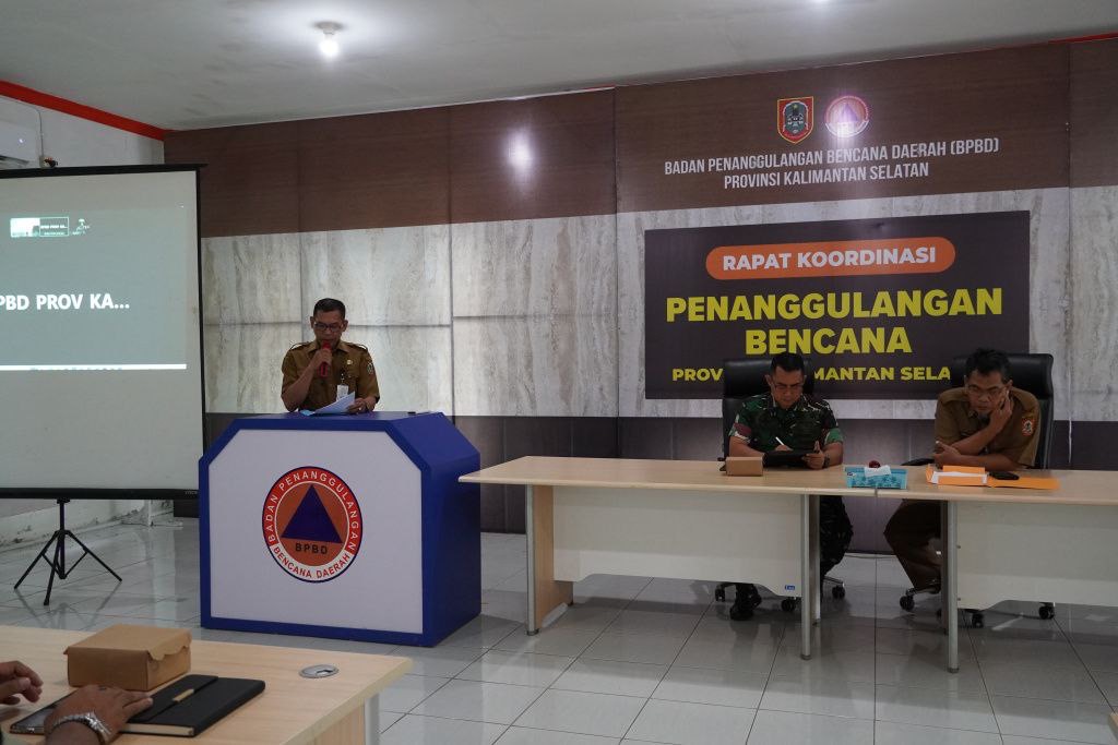 BPBD Kalsel Susun Rencana Kontinjensi 2025 untuk Antisipasi Bencana Rob