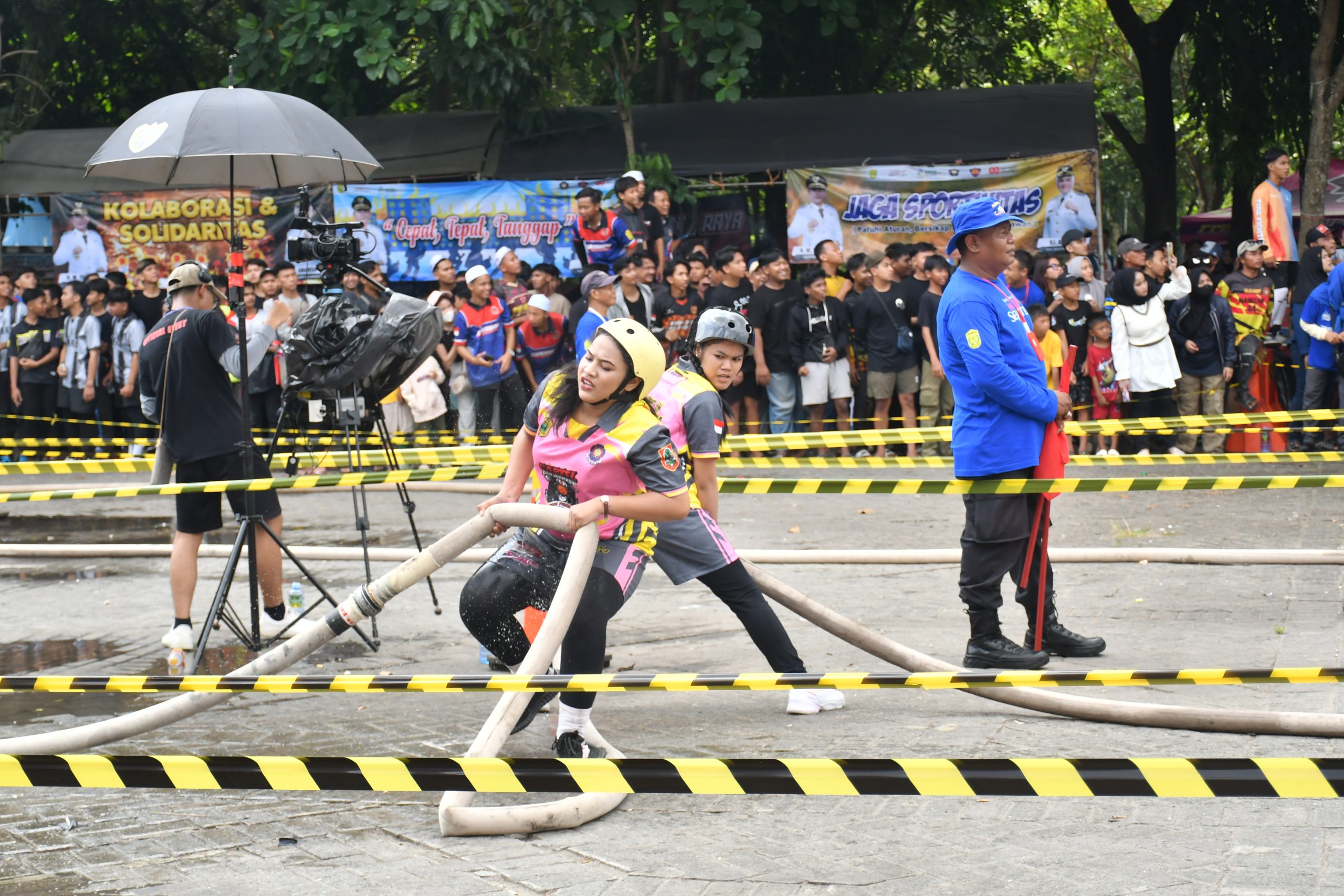 Wali Kota Banjarmasin Resmi Buka Wali Kota Cup Lomba Ketangkasan Damkar Banjarmasin