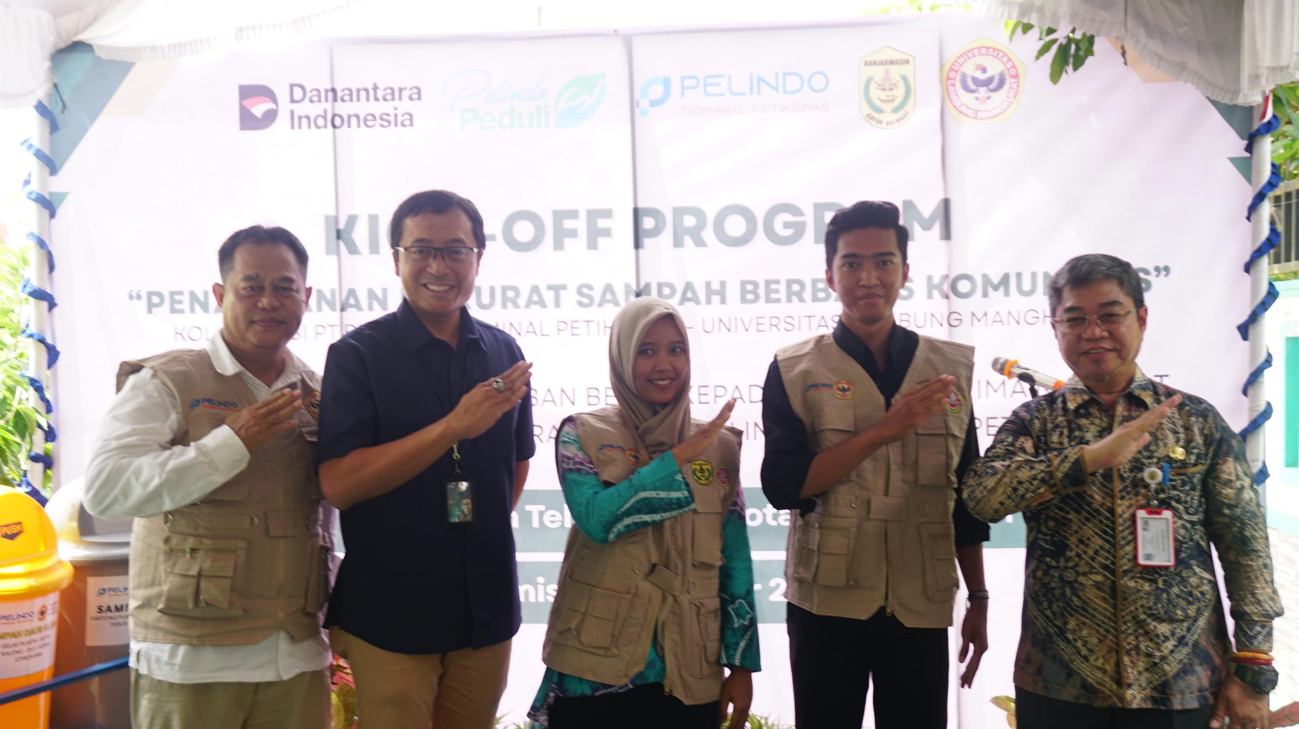 PT Pelindo Terminal Petikemas dan ULM Dorong Penanganan Sampah Berbasis Komunitas di Banjarmasin