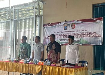 Polres Banjar Gelar Sosialisasi Anti-Radikalisme di Desa Belayung Baru, Warga Didorong Jadi Agen Perdamaian