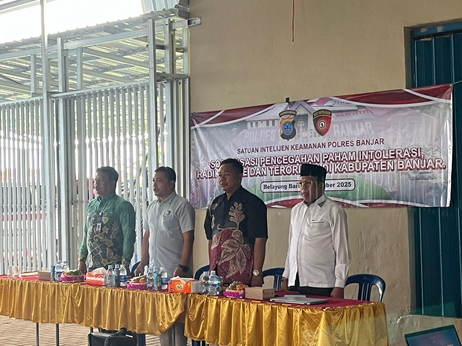 Polres Banjar Gelar Sosialisasi Anti-Radikalisme di Desa Belayung Baru, Warga Didorong Jadi Agen Perdamaian