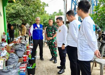 Wabup HSU Hero Setiawan Tinjau Korban Kebakaran di Palimbangan Gusti, Salurkan Bantuan