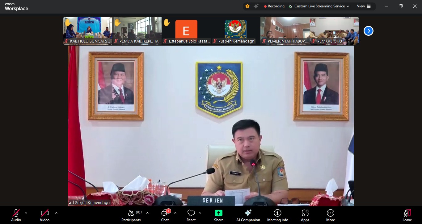 Belanja Daerah Masih Rendah, Tomsi Tohir Minta Pemda Lakukan Evaluasi Menyeluruh