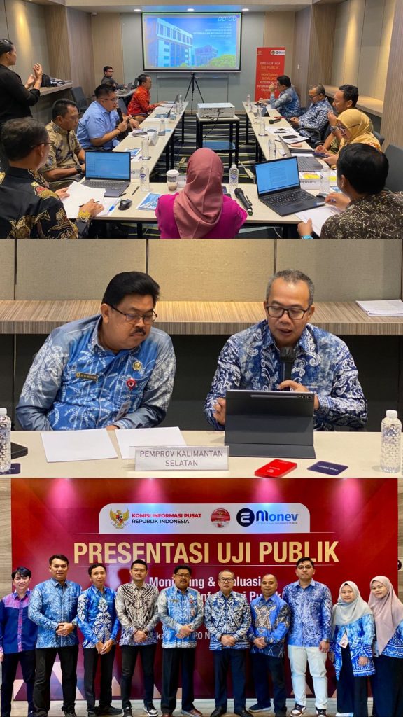 Tren Sengketa Informasi Menurun, Kalsel Paparkan Keberhasilan KIP di Hadapan Komisi Informasi Pusat