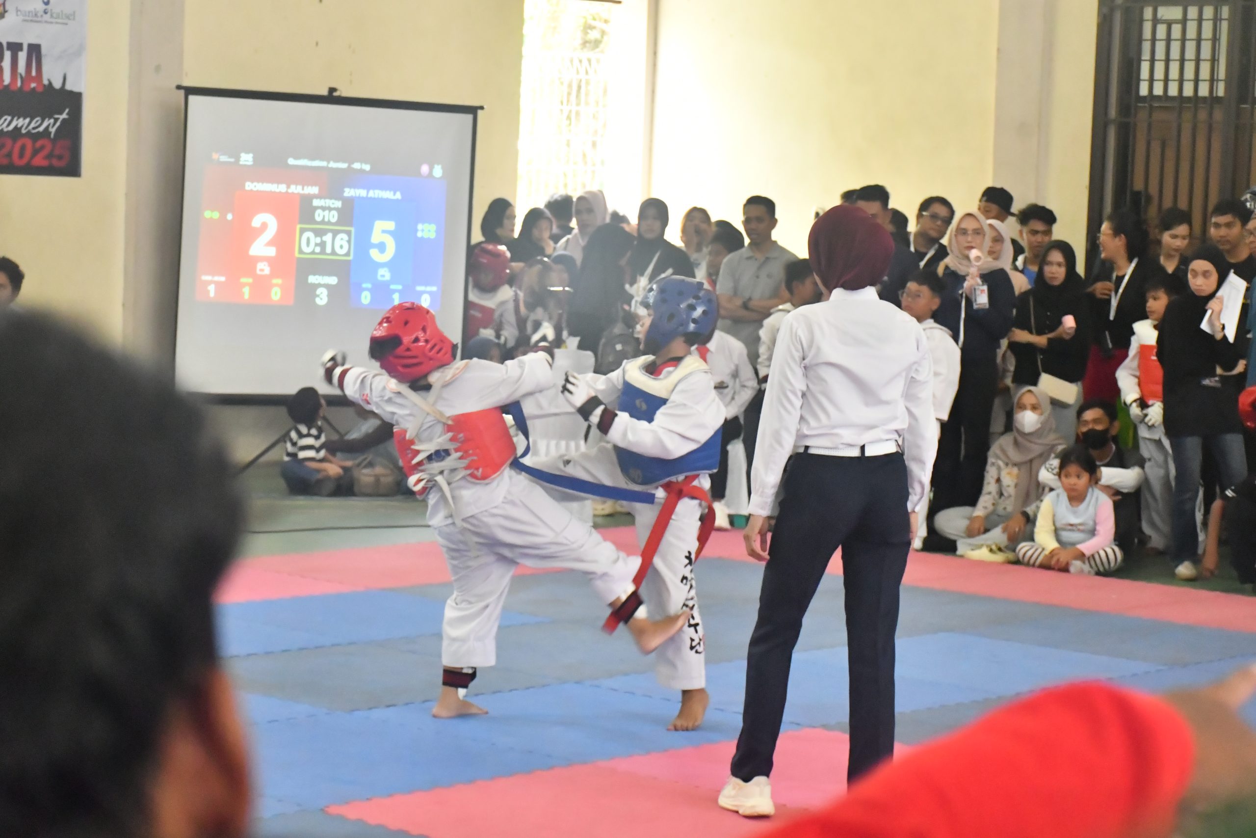 Taekwondo Kids Open Festival di Banjarmasin Jadi Ajang Pembentukan Karakter dan Pencarian Bibit Muda