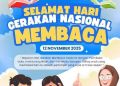 Hari Gerakan Nasional Membaca: Dispersip Kalsel Ajak Warga ‘Buka Buku, Buka Harapan’