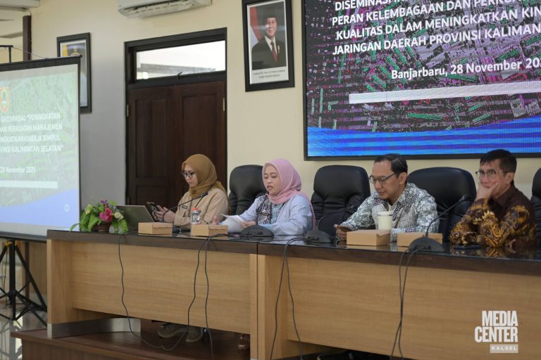 Simpul Jaringan Geospasial Kalsel Dinilai Unggul, Bappeda Fokus Tingkatkan Kualitas Data dan SDM