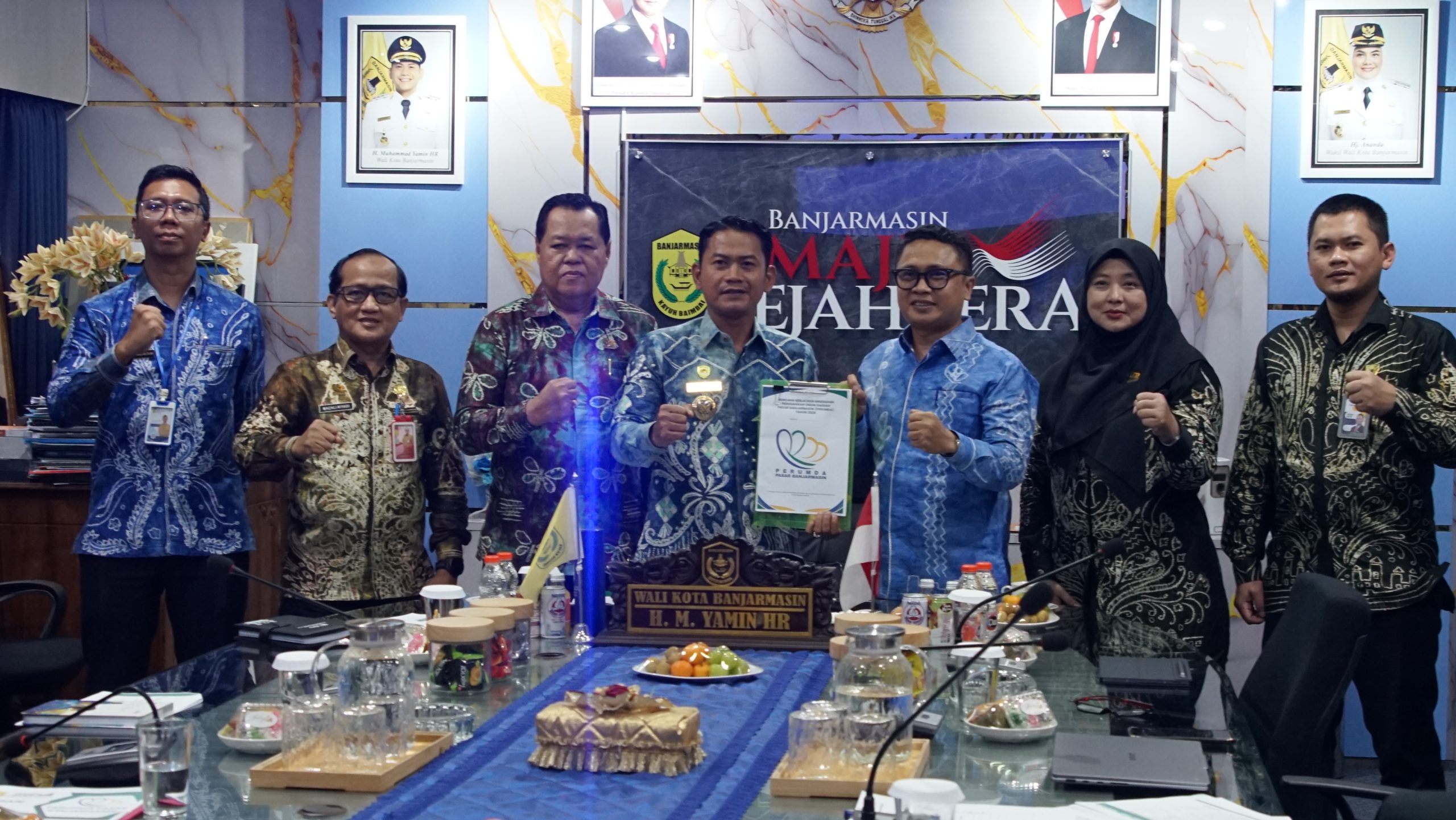Disahkan Wali Kota, RKA Perumda Pasar Banjarmasin Siap Ubah Wajah Pasar Rakyat