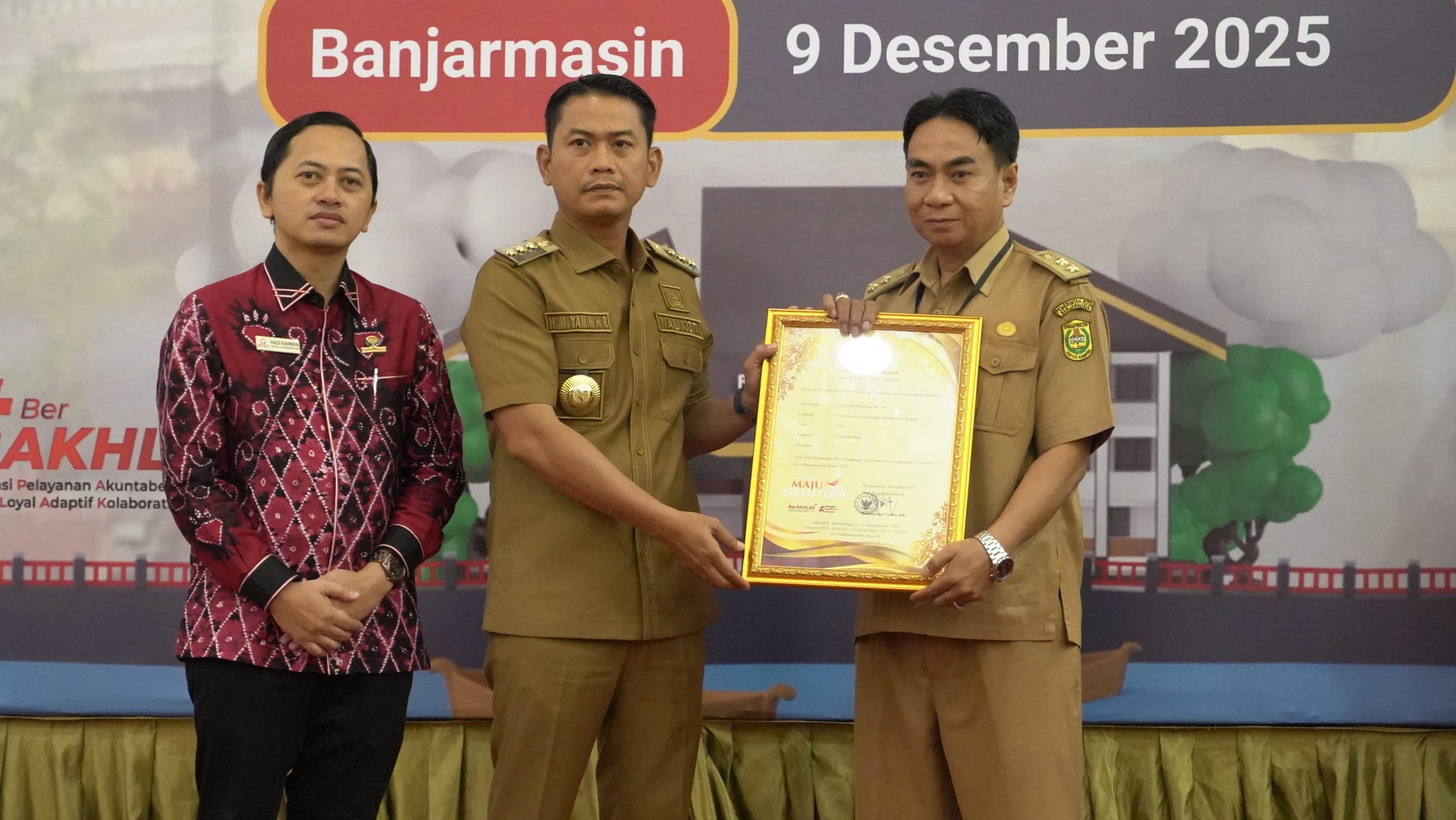 Rakor Organisasi 2025: Pemkot Banjarmasin Umumkan Perangkat Daerah Berprestasi dan Evaluasi Layanan Publik