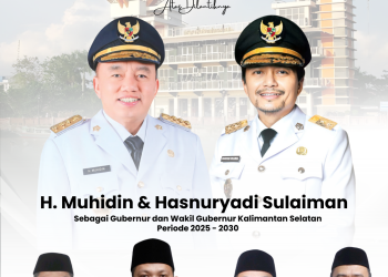 DPRD Kota Banjarmasin mengucapkan Selamat & Sukses Atas Dilantiknya Gubernur dan Wakil Gubernur Kalimantan Selatan