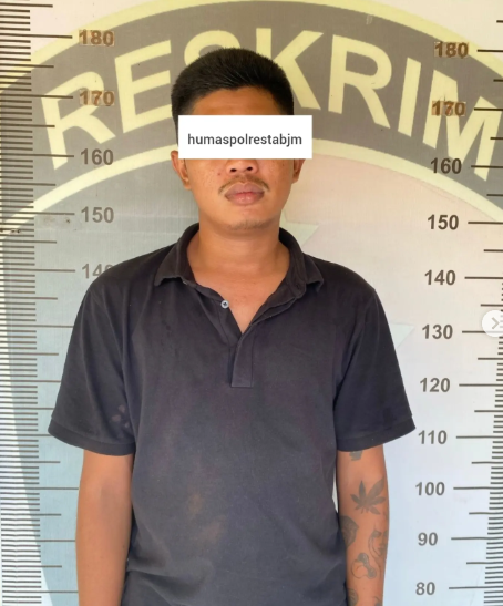 Polsek Banjarmasin Selatan Ungkap Kasus Penganiayaan, Pelaku HS Ditangkap