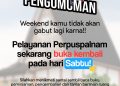 Layanan Perpustakaan Palnam Kembali Buka Setiap Sabtu, Jadi Pilihan Edukatif di Akhir Pekan