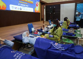 Peringati HUT ke-53, PAM Bandarmasih Gelar Bakti Sosial Donor Darah