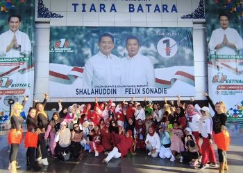 S1F Ajak Warga Hidup Sehat dan Peduli Sesama Lewat Senam dan Jumat Berkah di Muara Teweh