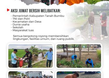 Tanah Bumbu Tegaskan Komitmen Lingkungan, Aksi Jumat Bersih Siap Ditingkatkan