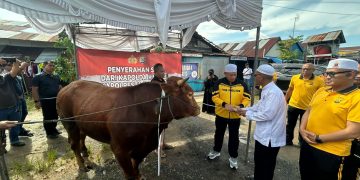 Dukung Haul Guru Zuhdi ke-6, Kapolda Kalsel Serahkan Sapi dan Turunkan Ratusan Personel Pengamanan