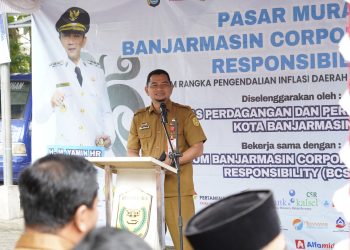Jelang Lebaran, Pemko Banjarmasin Gelar Pasar Murah BCSR, 18 Ribu Paket Sembako Disiapkan
