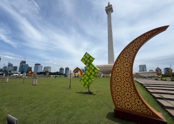 Meriahkan Idulfitri, Pemerintah Gelar Bazar dan Hiburan Rakyat di Monumen Nasional