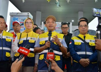 Pantau SPBU, Bahlil Lahadalia Pastikan Energi Nasional Terkendali