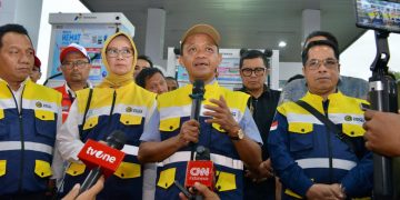Pantau SPBU, Bahlil Lahadalia Pastikan Energi Nasional Terkendali