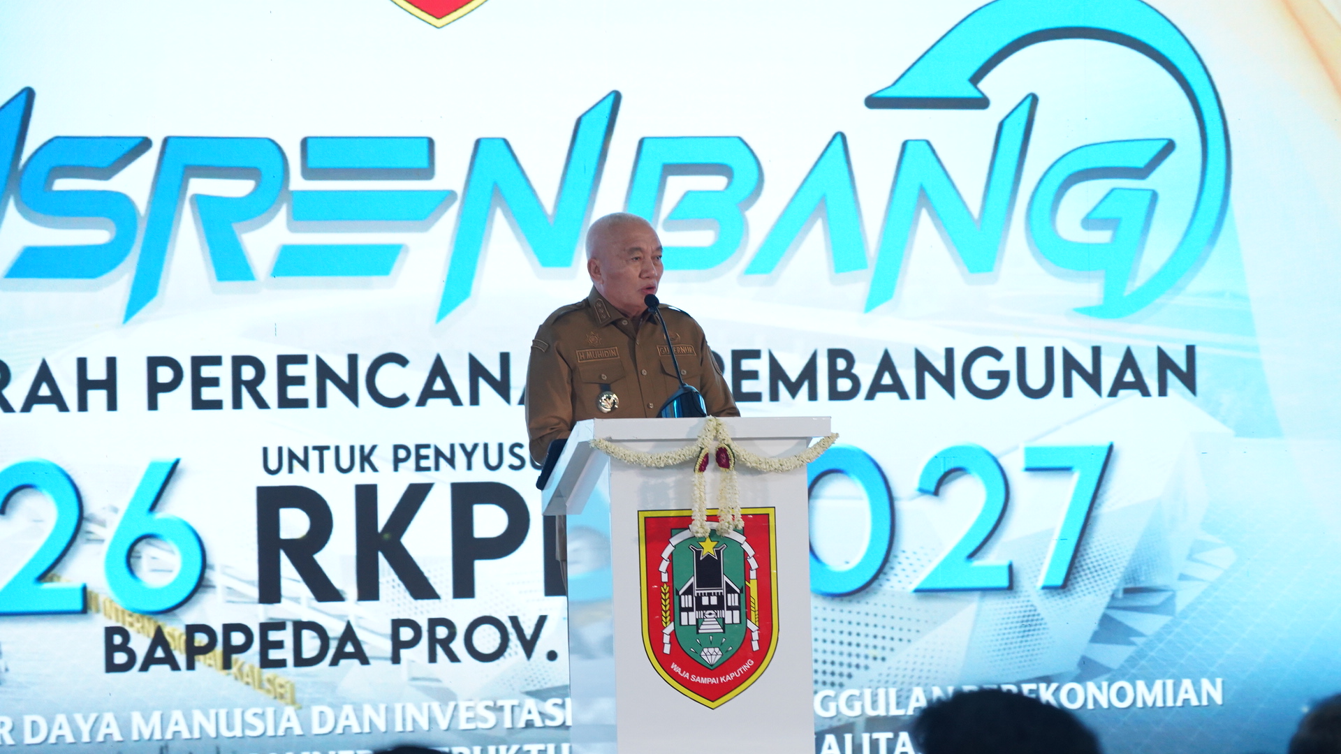 Muhidin Beberkan Capaian Ekonomi Kalsel di Musrenbang 2026, IPM Naik dan Pengangguran Turun