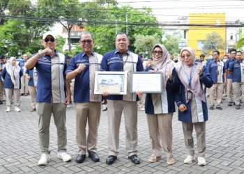 Momen Haru! Offilie Muda Resmi Purna Tugas Setelah 35 Tahun di PAM Bandarmasih