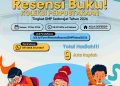 Dispersip Kalsel Gelar Lomba Resensi Buku Tingkat SMP