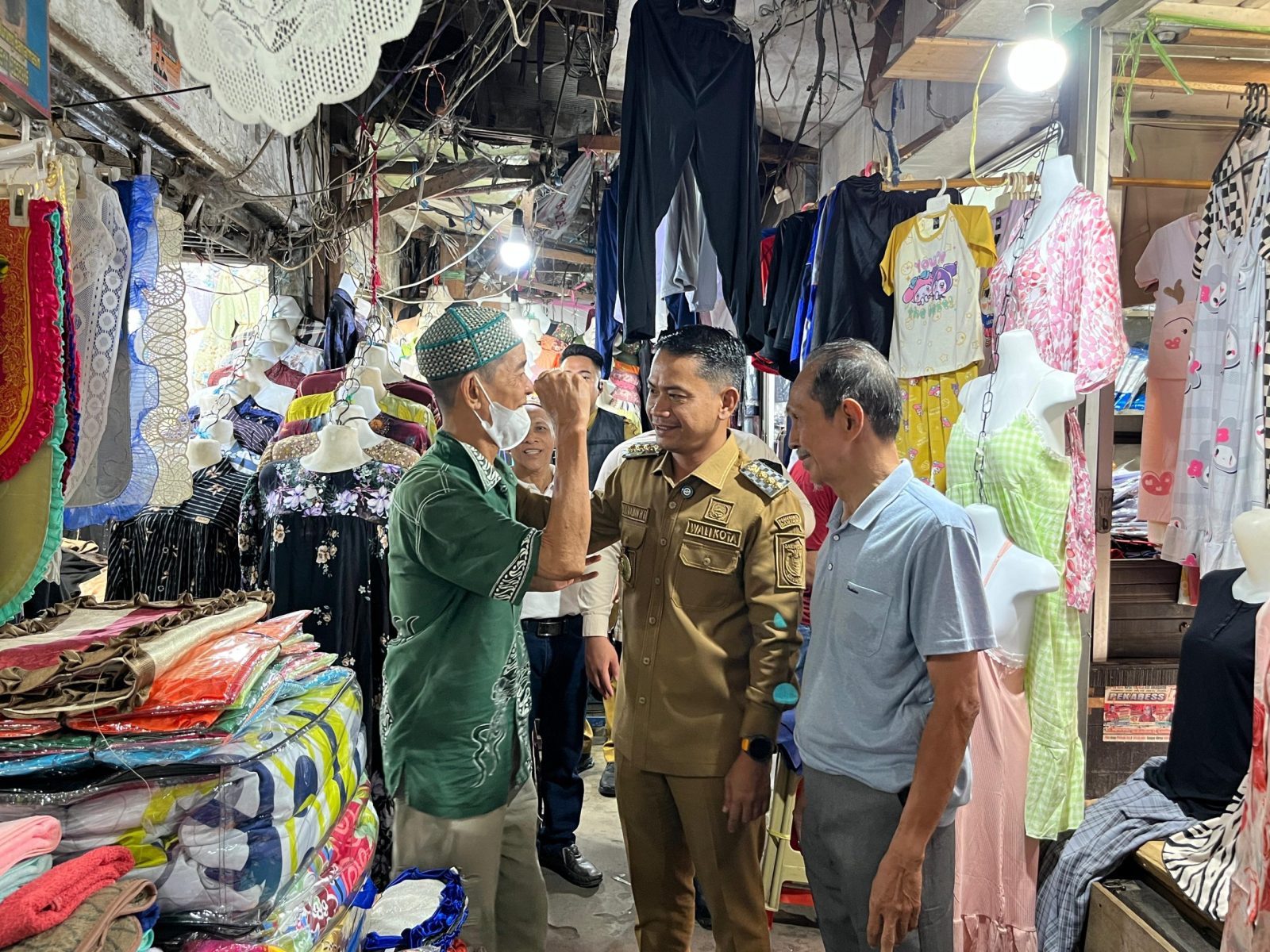 Bangunan Rapuh dan Rawan Ambruk, Wali Kota Yamin Siap Benahi Pasar Ujung Murung