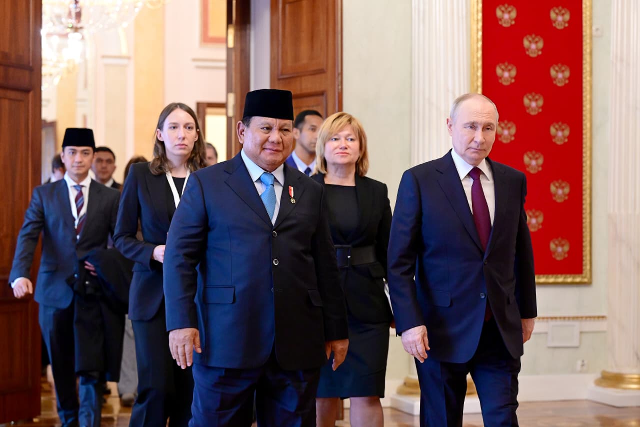 Prabowo-Putin Bahas Penguatan Kerja Sama Strategis di Tengah Gejolak Global