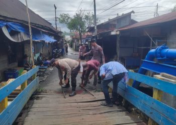 Perbaikan Jembatan 1 Juli Gunakan Sistem Tambal Sulap, Tetap Bisa Dilalui