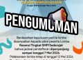 Dispersip Kalsel Beri Kesempatan Kedua, Pendaftaran Lomba Resensi Buku SMP Diperpanjang