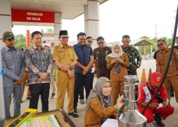 Disperindag Balangan Awasi Takaran BBM di SPBU Paringin, Pastikan Sesuai Standar