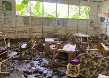 Banjir Putus Akses ke SD Kecil Raranum di Balangan, Aktivitas Belajar Terhenti
