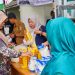 Disperindag Balangan Gelar Pasar Murah di Mantuyan, Bantu Warga Dapatkan Sembako Murah