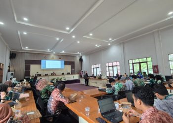 Dinkes dan BKPSDM Balangan Dampingi Tenaga Kesehatan Susun PAK Khusus Alih Kategori